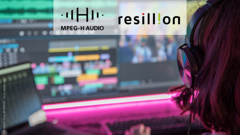 Resillion and Fraunhofer IIS Partnership makes MPEG-H Audio Test Material Available to Ensure ATSC 3.0 Receiver Conformance and Interoperability.