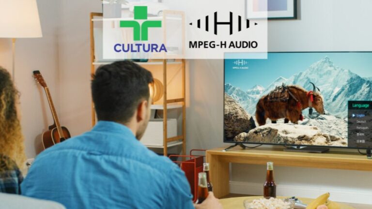 TV Cultura starts broadcasting in MPEG-H Audio on their CulturaHD channel